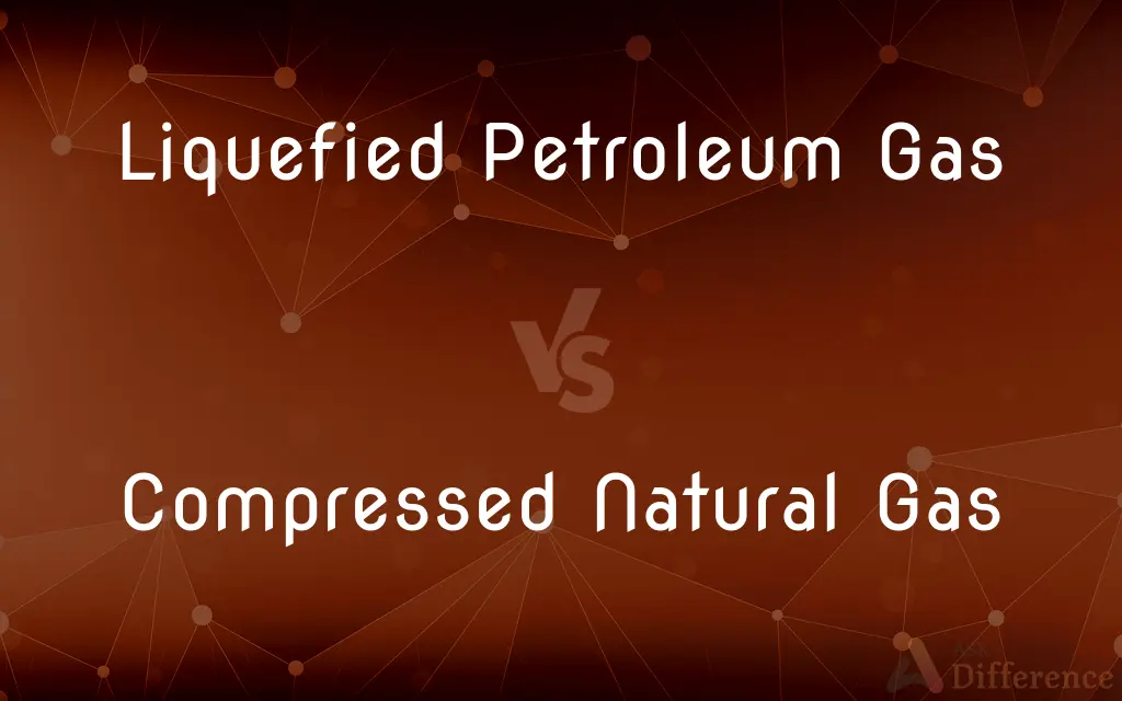 Liquefied Petroleum Gas vs. Compressed Natural Gas — What's the Difference?