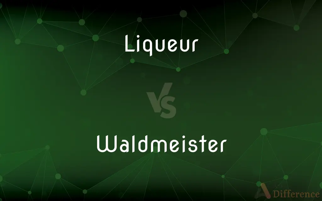 Liqueur vs. Waldmeister — What's the Difference?