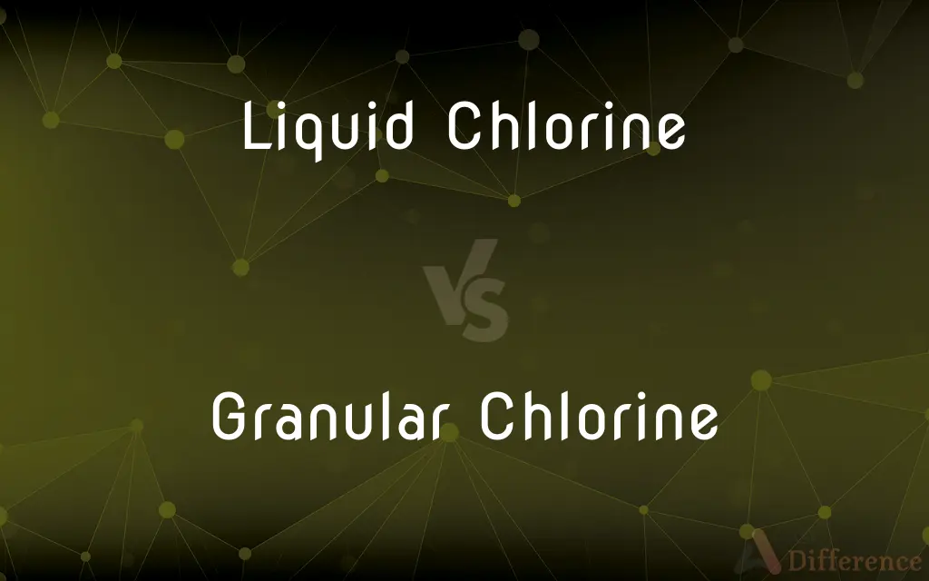 Liquid Chlorine vs. Granular Chlorine — What's the Difference?