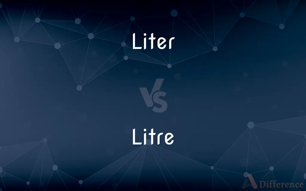 Liter vs. Litre — What's the Difference?