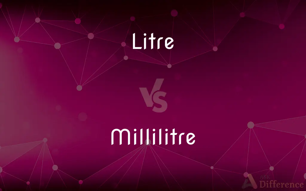 Litre vs. Millilitre — What's the Difference?