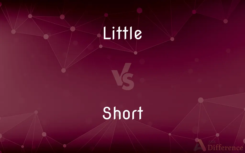 Little vs. Short — What's the Difference?