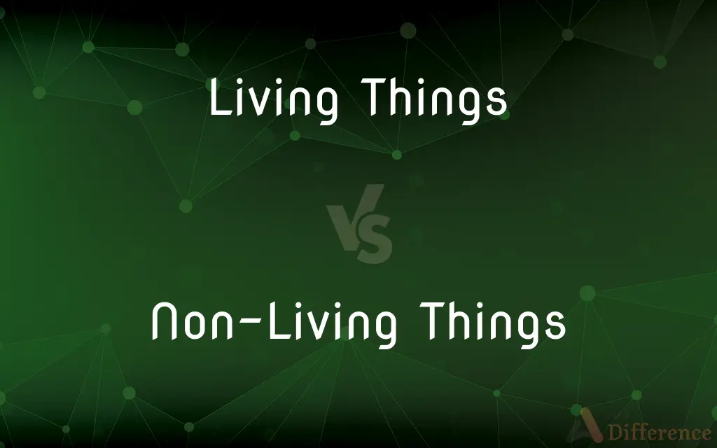 Living Things vs. Non-Living Things — What's the Difference?