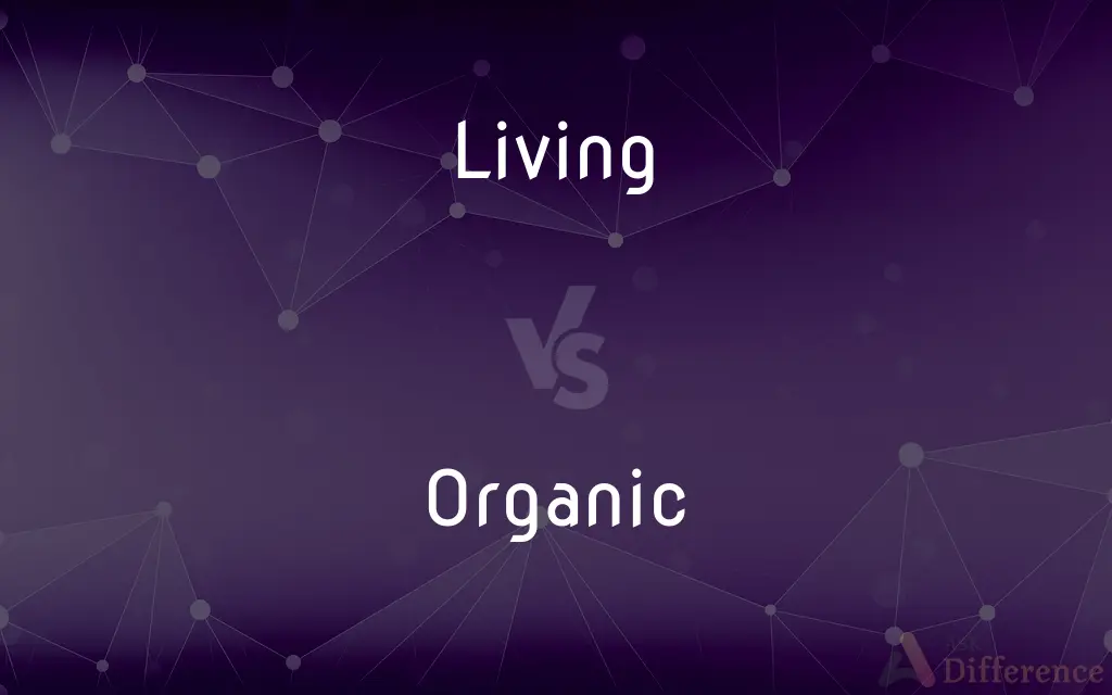 Living vs. Organic — What's the Difference?