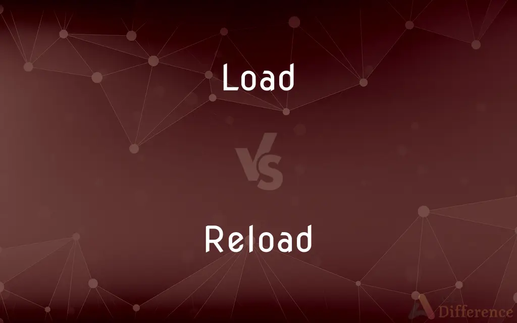 Load vs. Reload — What's the Difference?