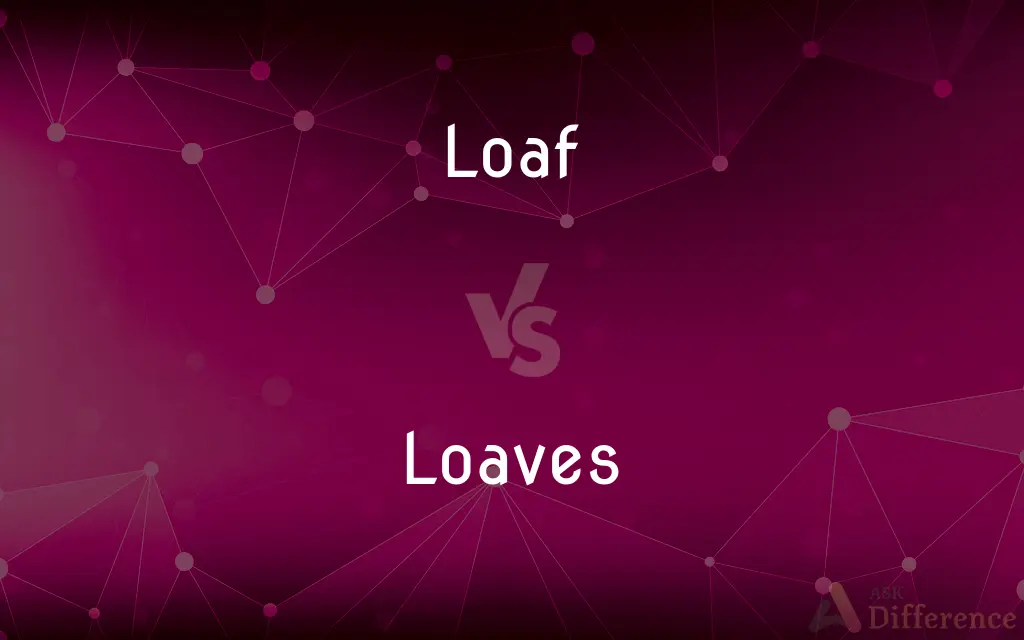 Loaf vs. Loaves — What's the Difference?