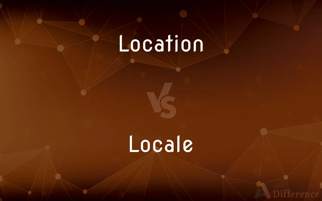 Location vs. Locale — What's the Difference?