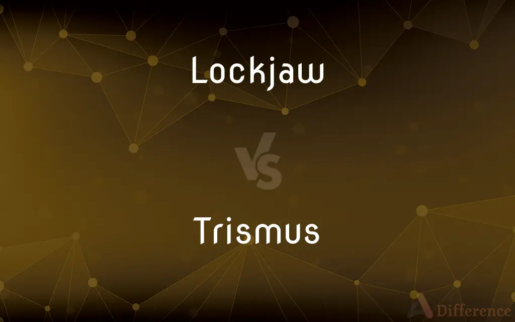 Lockjaw vs. Trismus — What's the Difference?