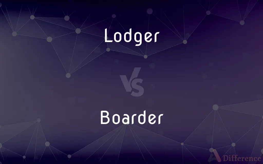 Lodger vs. Boarder — What's the Difference?