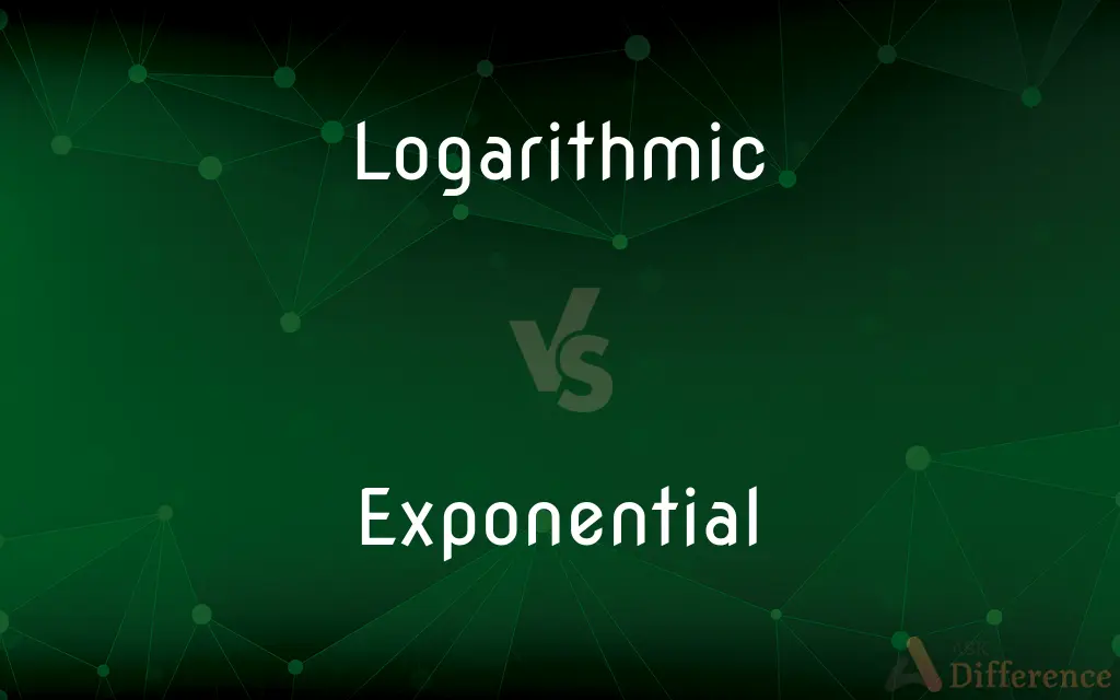 Logarithmic vs. Exponential — What's the Difference?