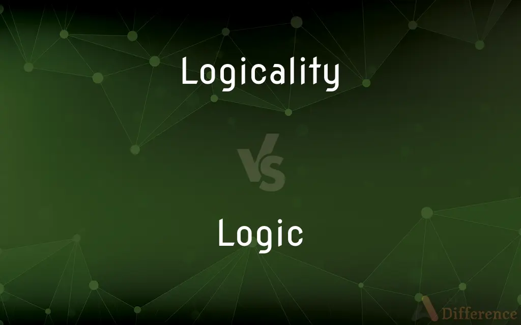 Logicality vs. Logic — Which is Correct Spelling?