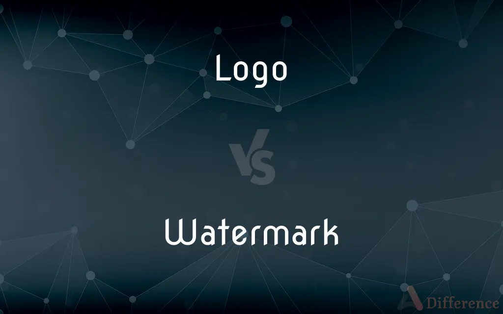 Logo vs. Watermark — What's the Difference?