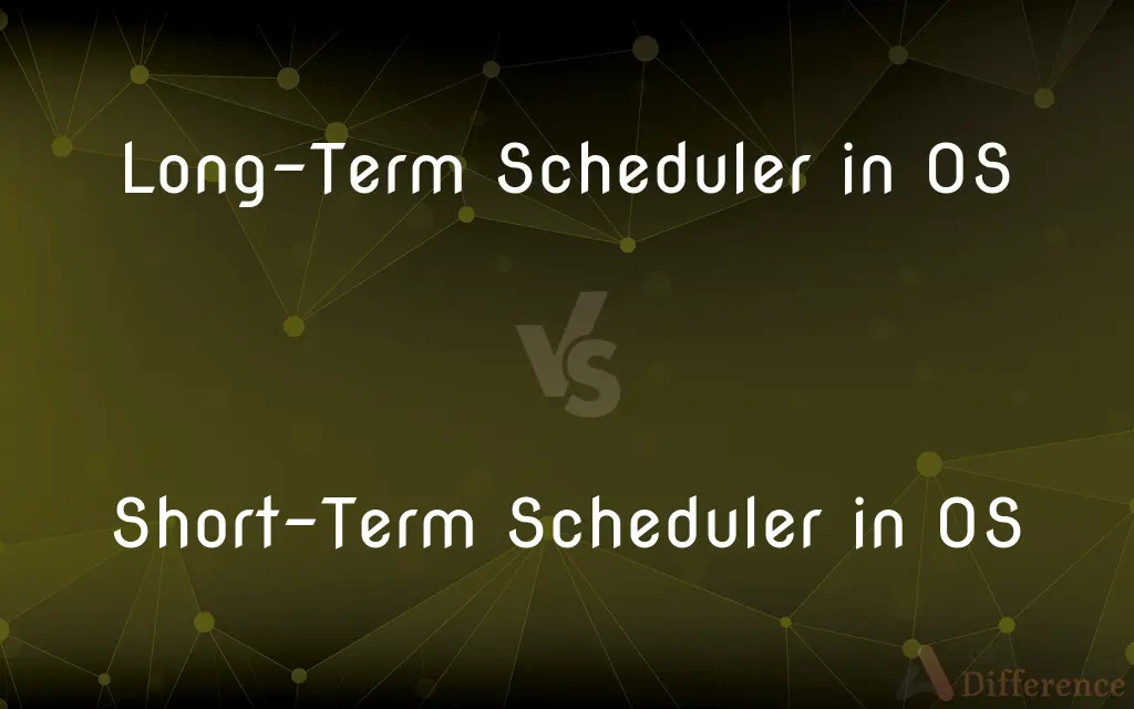 Long-Term Scheduler in OS vs. Short-Term Scheduler in OS — What's the Difference?