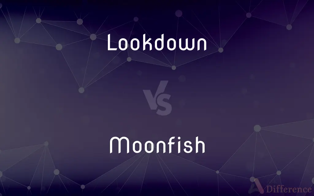 Lookdown vs. Moonfish — What's the Difference?