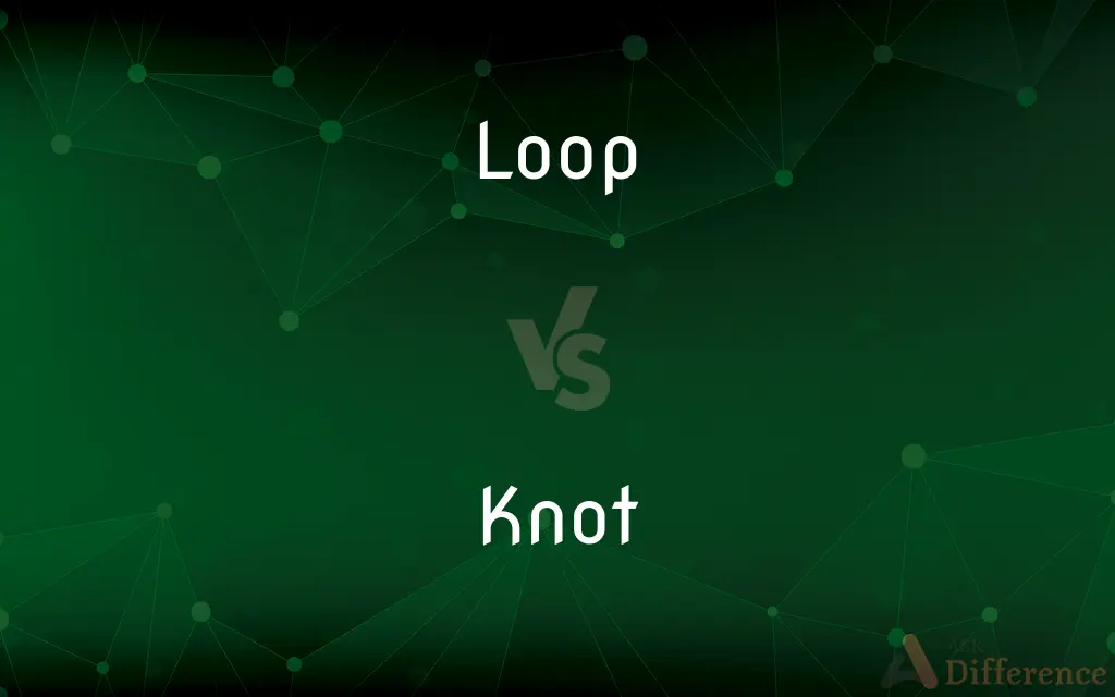 Loop vs. Knot — What's the Difference?