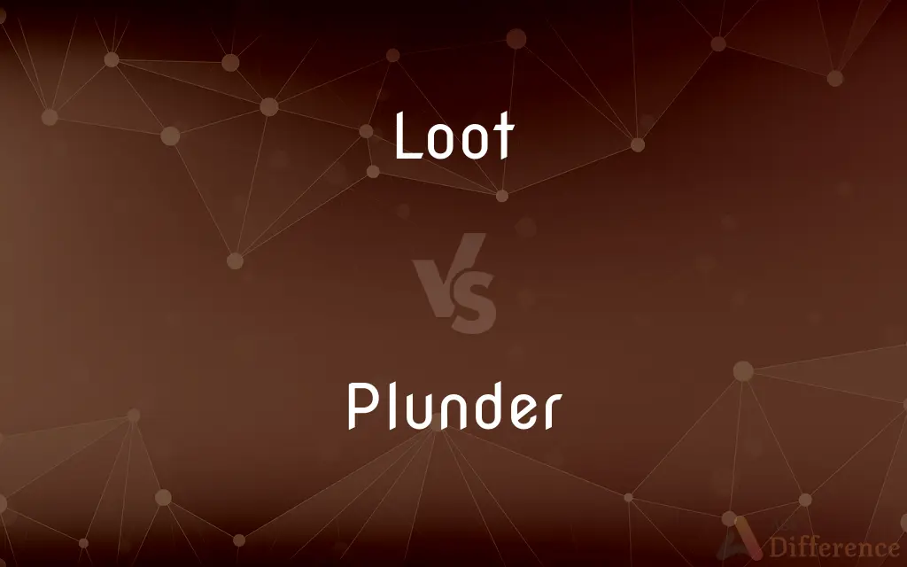 Loot vs. Plunder — What's the Difference?