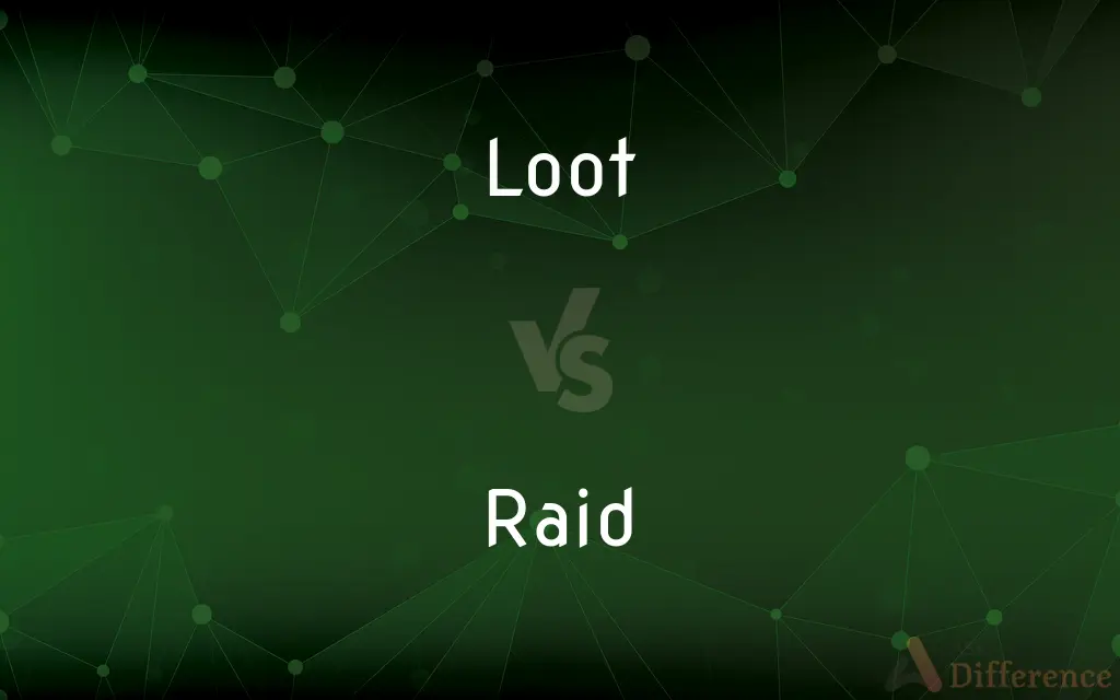 Loot vs. Raid — What's the Difference?