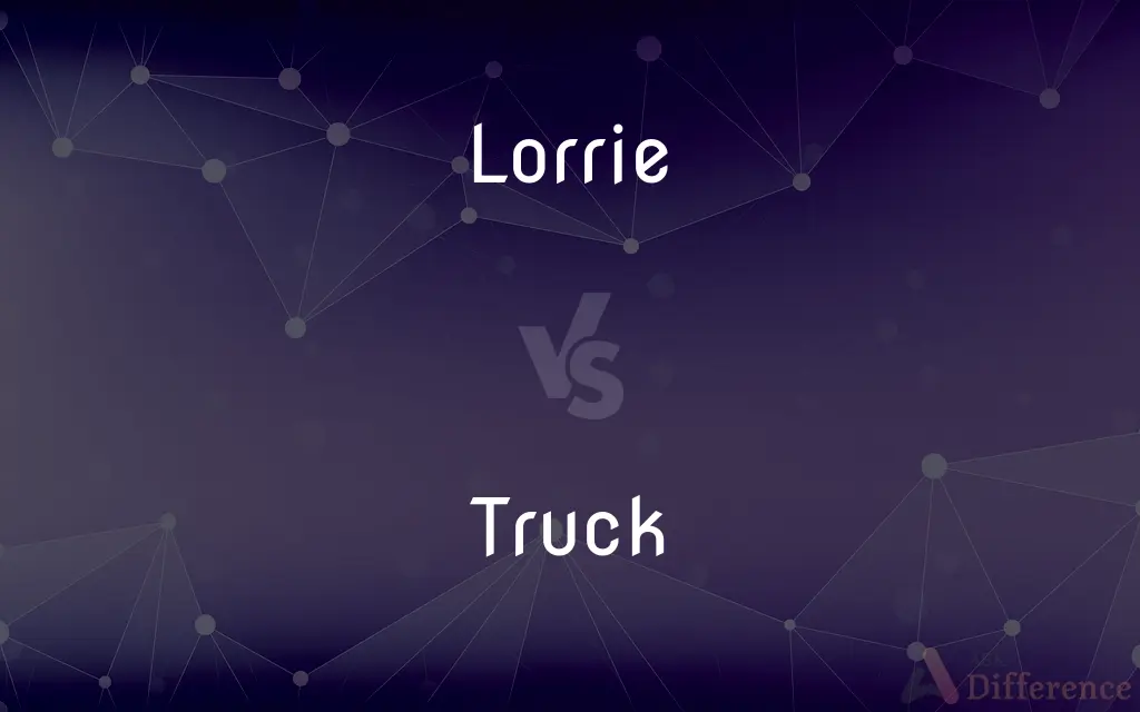 Lorrie vs. Truck — What's the Difference?