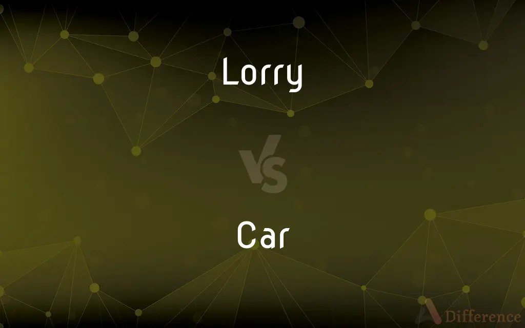 Lorry vs. Car — What's the Difference?