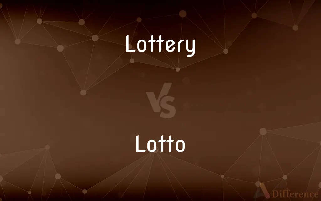 Lottery vs. Lotto — What's the Difference?