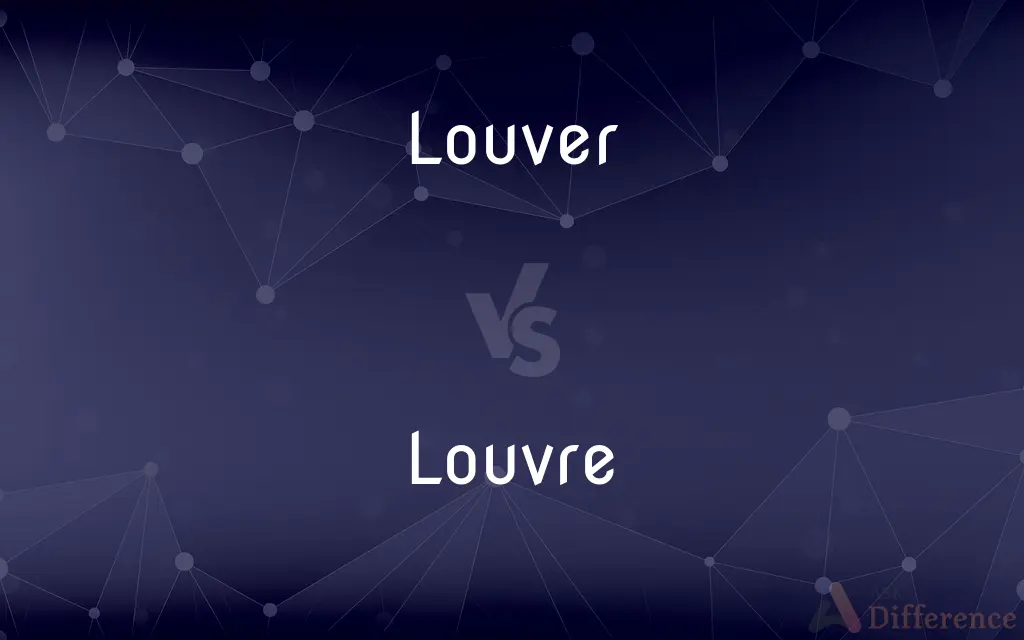Louver vs. Louvre — What's the Difference?