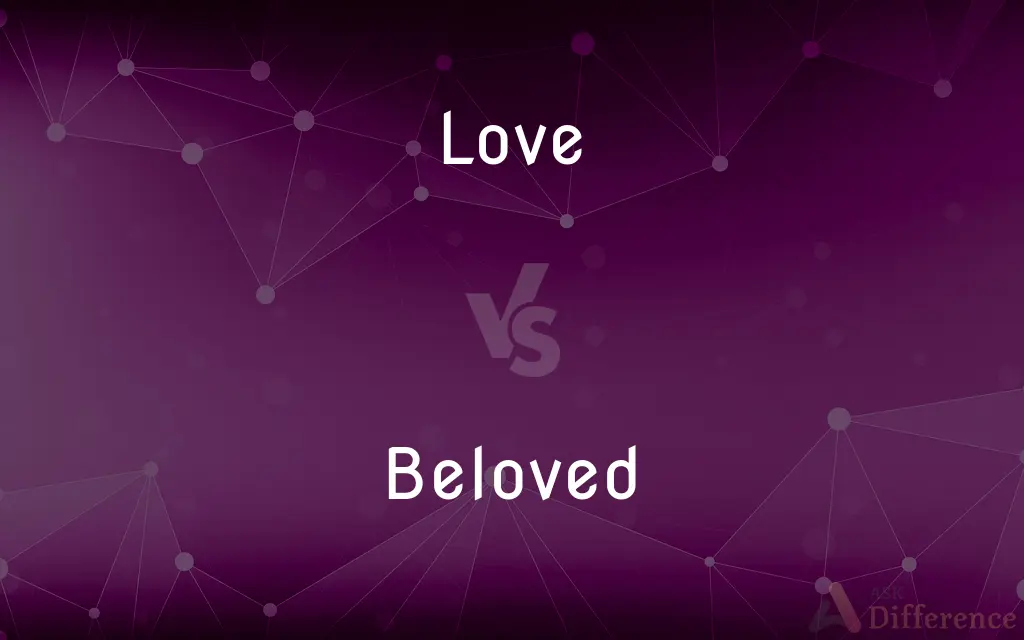 Love vs. Beloved — What's the Difference?