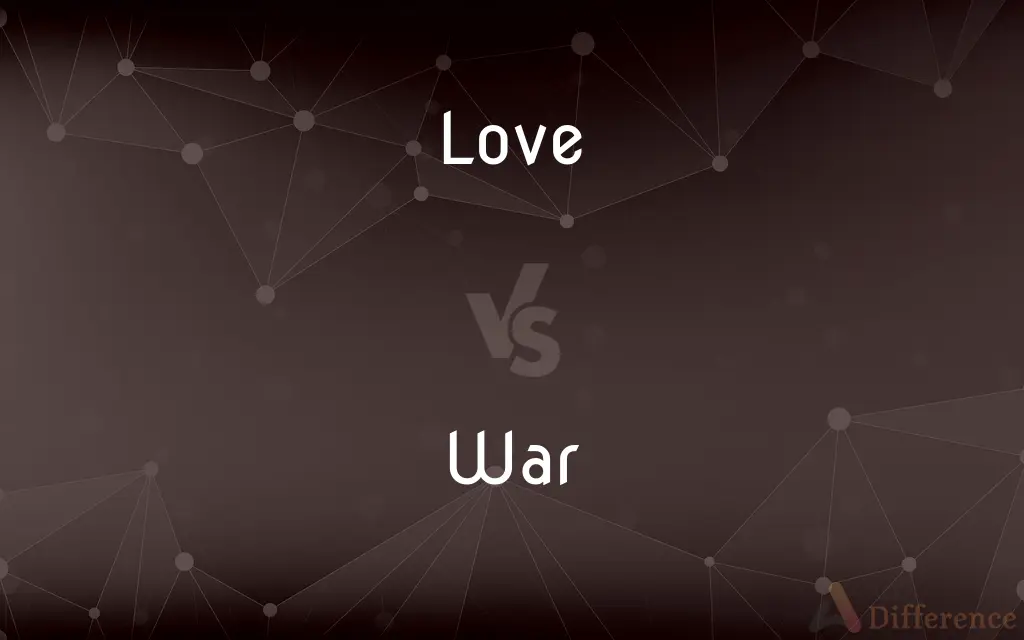Love vs. War — What's the Difference?
