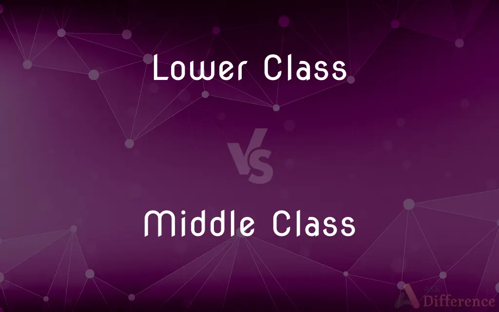 Lower Class vs. Middle Class — What's the Difference?