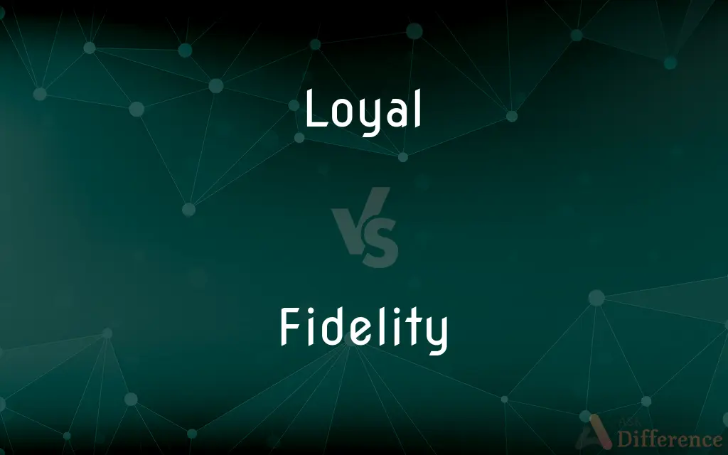 Loyal vs. Fidelity — What's the Difference?