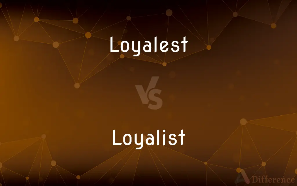 Loyalest vs. Loyalist — Which is Correct Spelling?