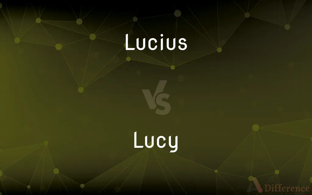 Lucius vs. Lucy — What's the Difference?