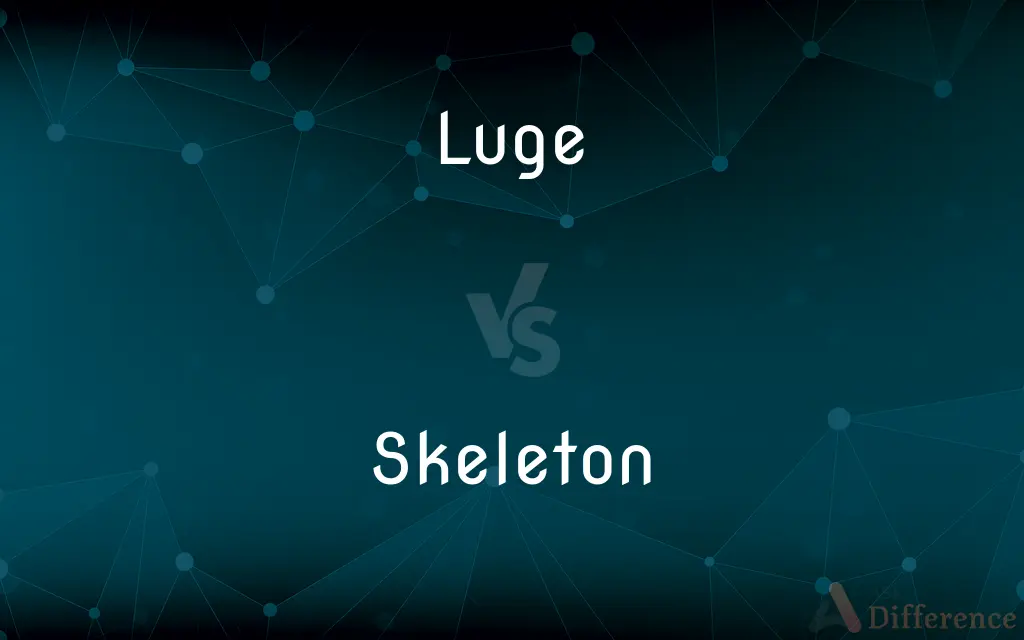 Luge vs. Skeleton — What's the Difference?
