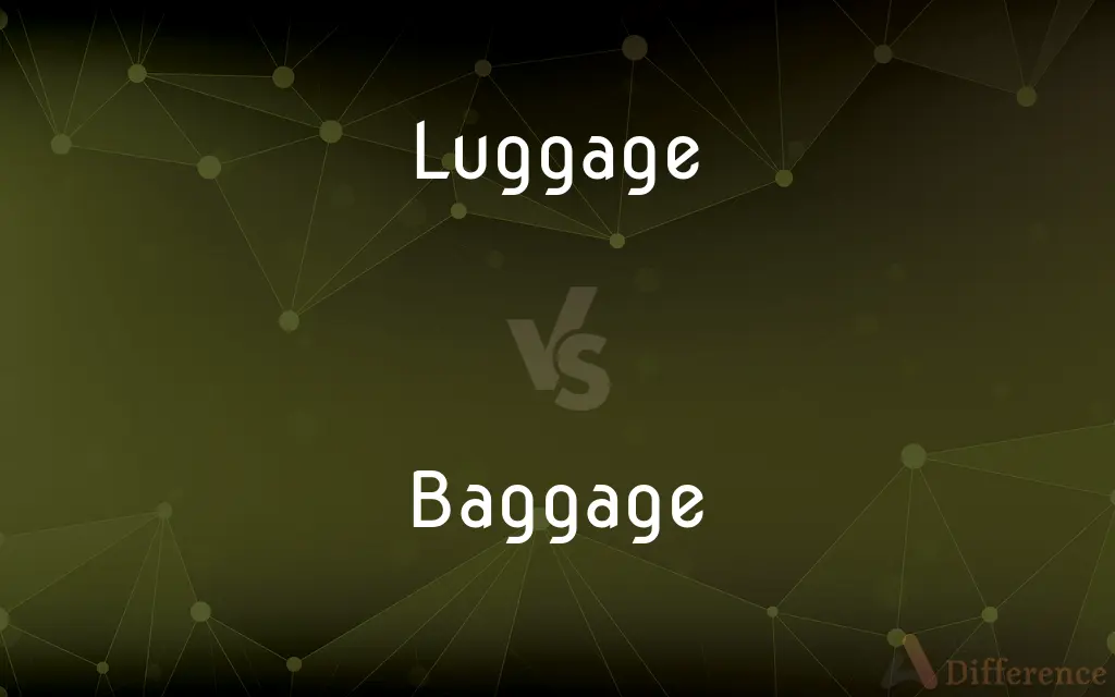 Luggage vs. Baggage — What's the Difference?