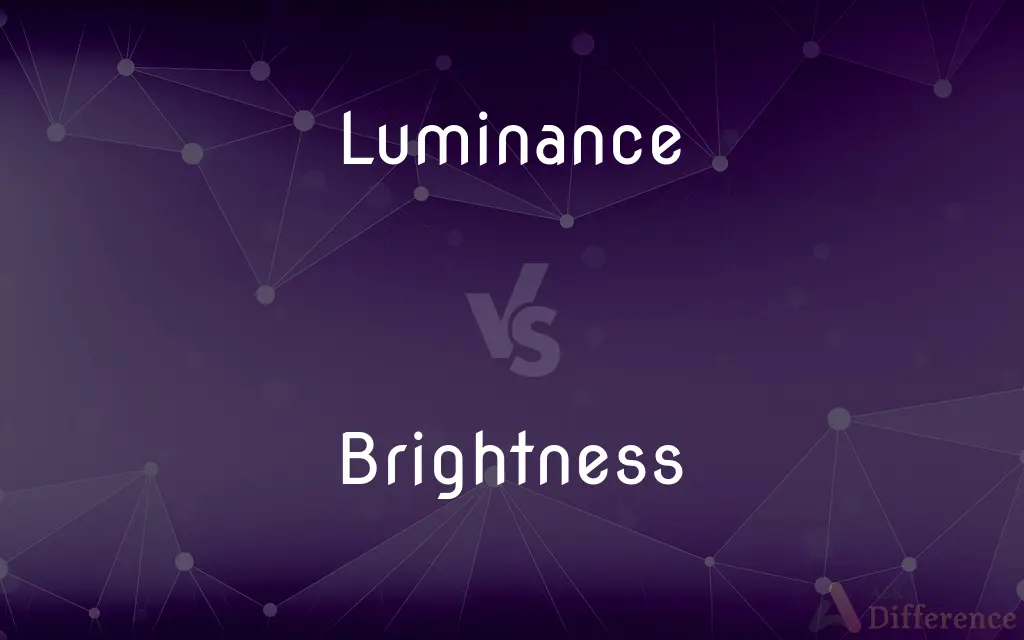 Luminance vs. Brightness — What's the Difference?