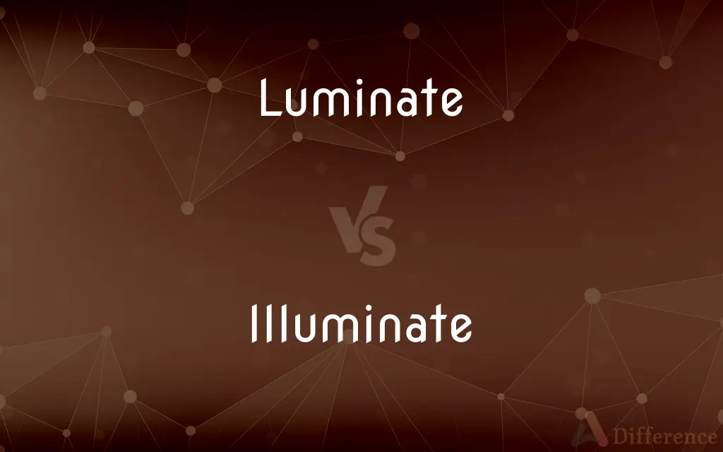 Luminate vs. Illuminate — What's the Difference?