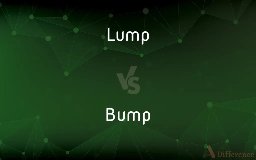 Lump vs. Bump — What's the Difference?