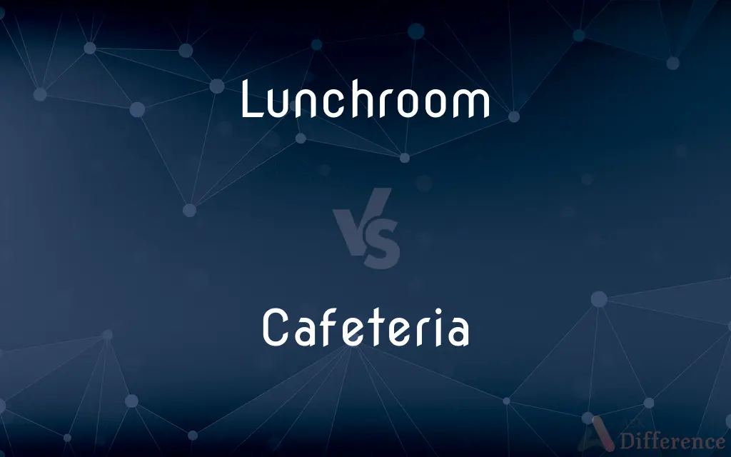 Lunchroom vs. Cafeteria — What's the Difference?