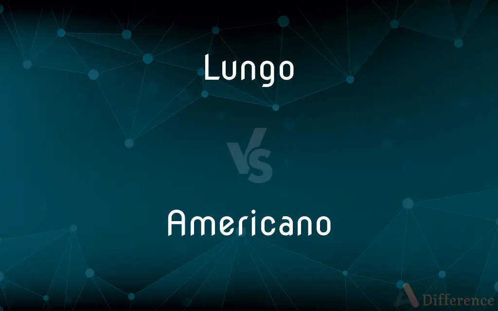Lungo vs. Americano — What's the Difference?