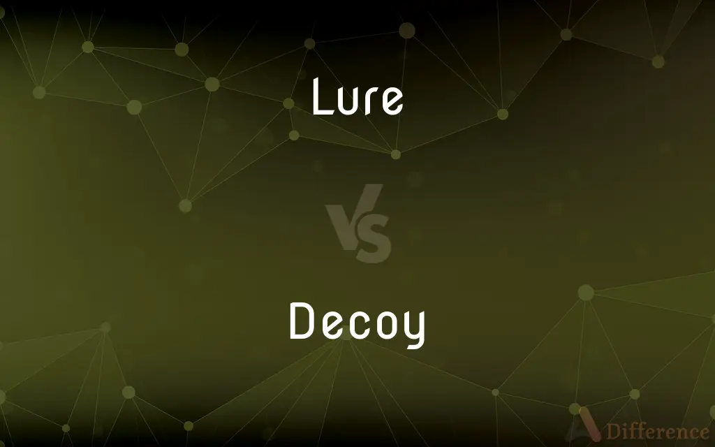 Lure vs. Decoy — What's the Difference?