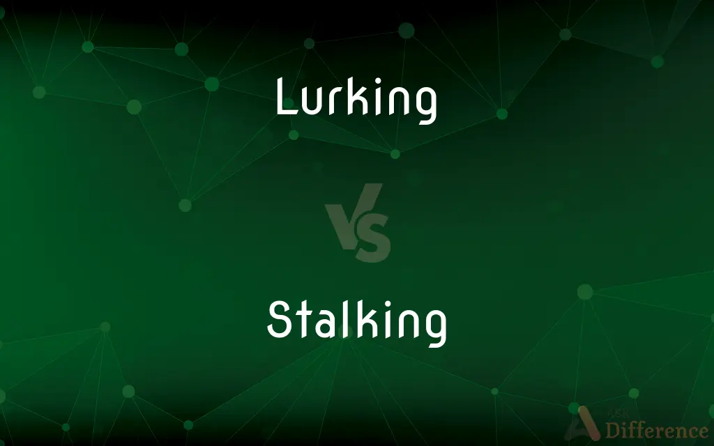 Lurking vs. Stalking — What's the Difference?