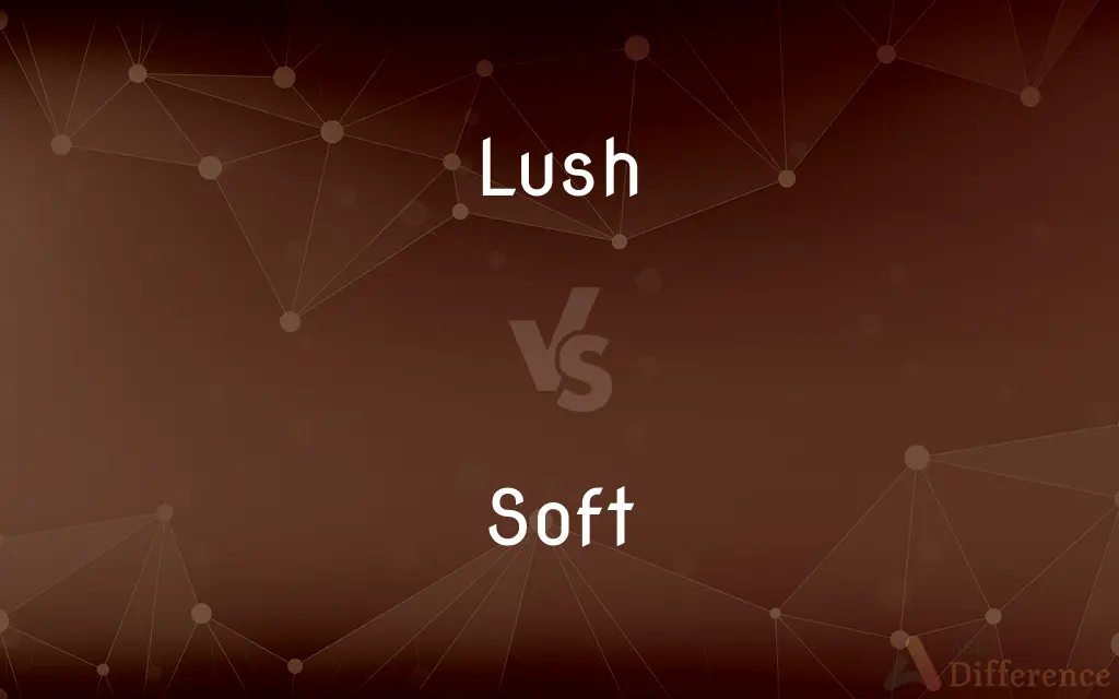 Lush vs. Soft — What's the Difference?