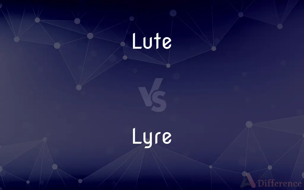 Lute vs. Lyre — What's the Difference?