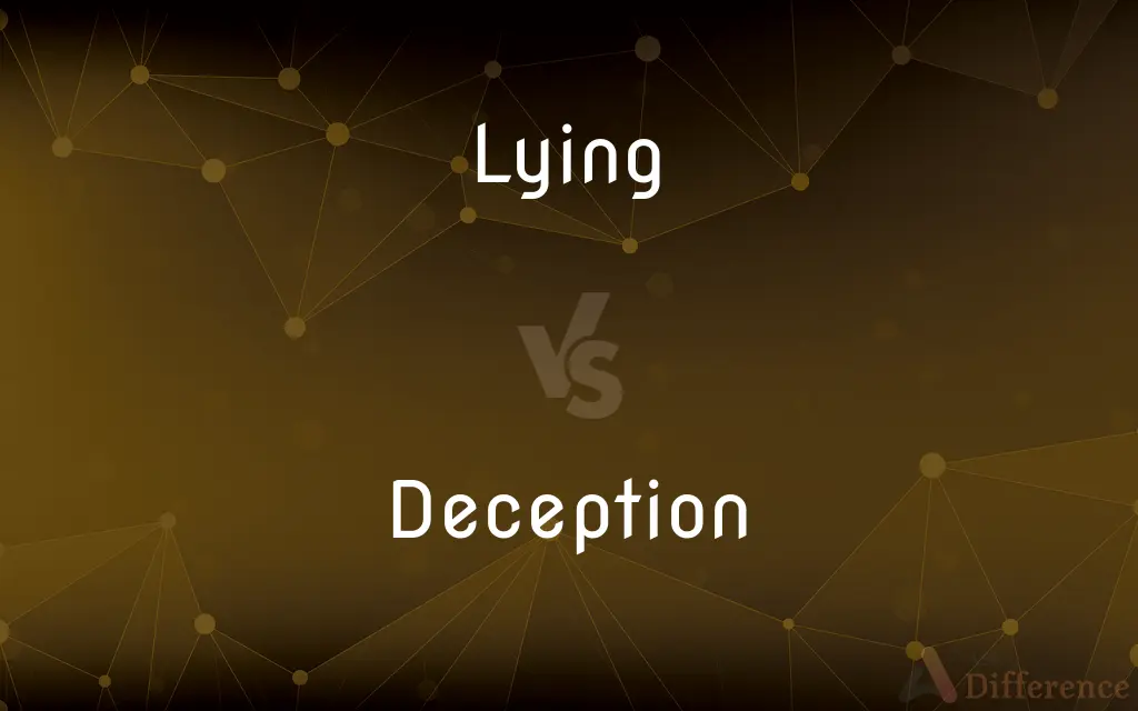 Lying vs. Deception — What's the Difference?