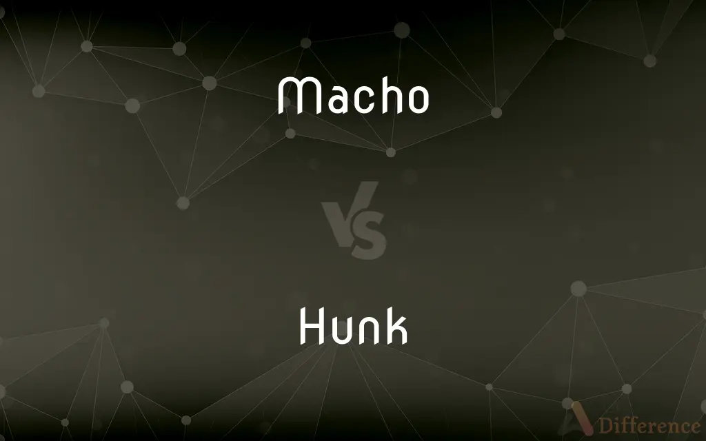 Macho vs. Hunk — What's the Difference?