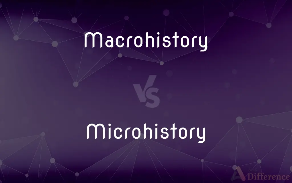Macrohistory vs. Microhistory — What's the Difference?