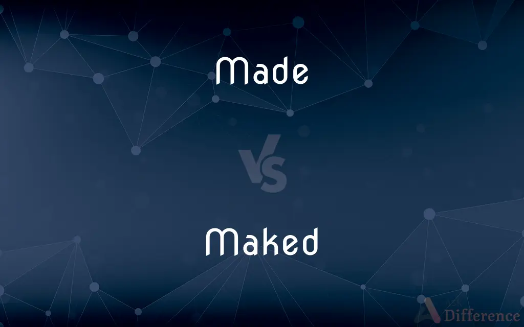 Made vs. Maked — Which is Correct Spelling?