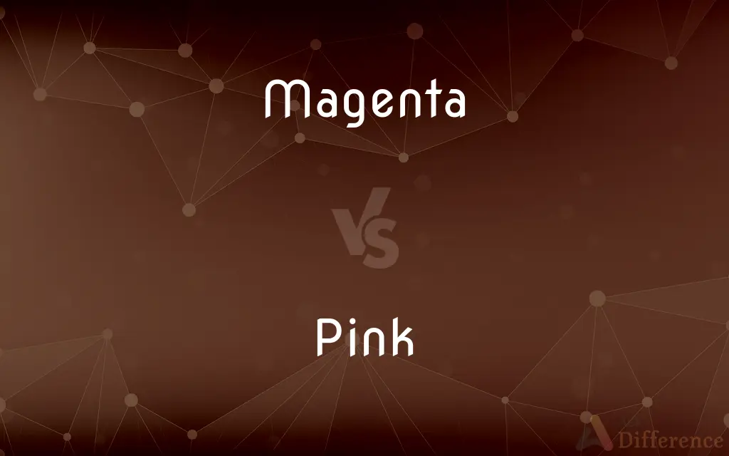 Magenta vs. Pink — What's the Difference?