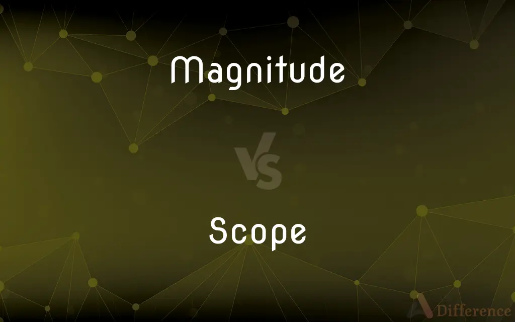 Magnitude vs. Scope — What's the Difference?