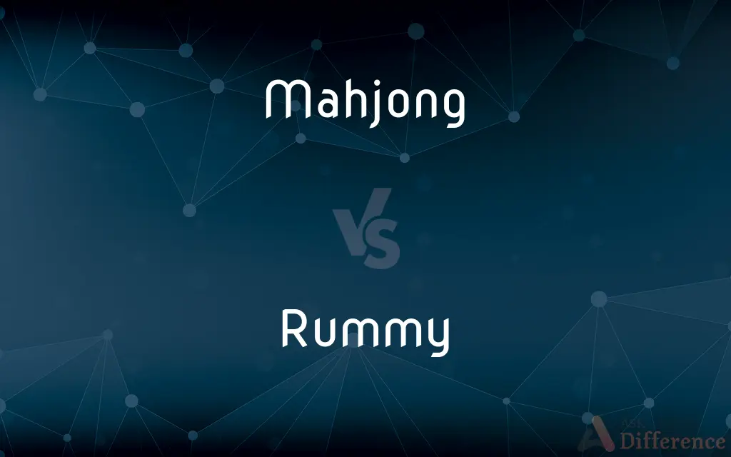 Mahjong vs. Rummy — What's the Difference?