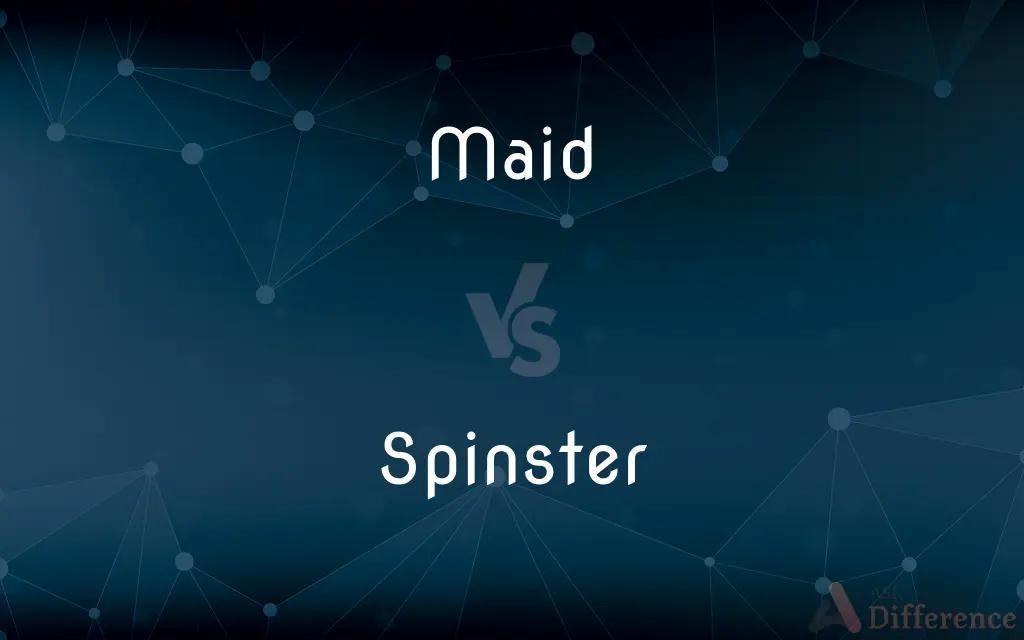 Maid vs. Spinster — What's the Difference?